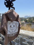 Papel Picado Hoodie Brown